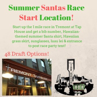Hermes Sports and Events: Summer Santas Promotional Images